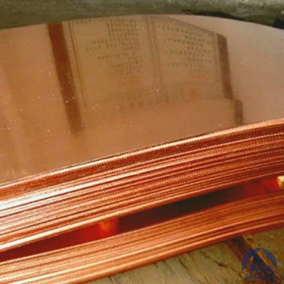 Лист медный 44х600х1500 мм М1М ГОСТ 1173-2006 купить  в Костроме
