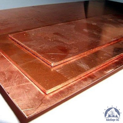 Лист медный 48х600х1500 мм М3 ГОСТ 1173-2006 купить  в Костроме