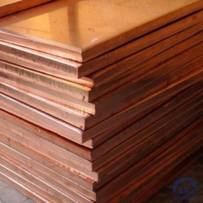 Лист медный 6х600х1500 мм М3 ГОСТ 1173-2006 купить  в Костроме