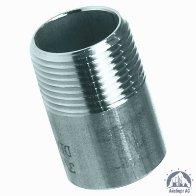 Ниппель нержавеющий Ду 40 1 1/2'' 03х17н14м3 купить  в Костроме