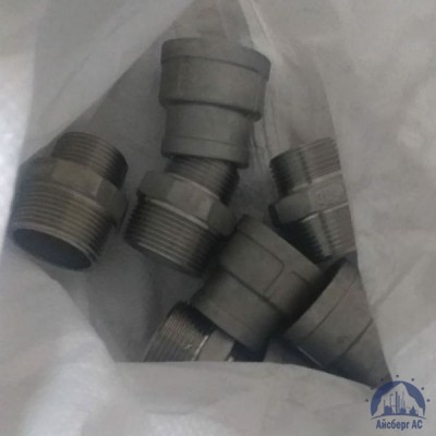 Муфта нержавеющая переходная DN 20х15 3/4"-1/2" 26,9х21,3 мм AISI 304 ВР-ВР купить в Костроме